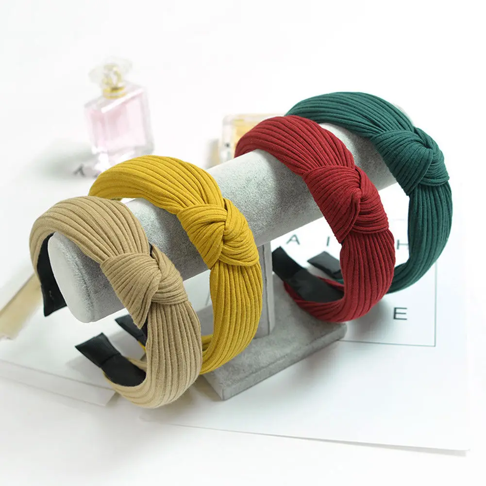 Fashion Headwrap Women Bow Knot Cross Tie Headband Twist Hairbands Hair Band Hoop Black Red Green Gray 
Fashion Headwrap Women Bow Knot Cross Tie Headband Twist Hairbands Hair Band Hoop Black Red Green Gray