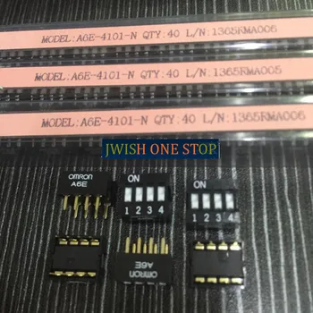 A6E-4101-N Dial Switch 4-Bit A6e Direct Plug Gold-Plated Feet Flat Dial 2.54mm
A6E-4101-N Dial Switch 4-Bit A6e Direct Plug Gold-Plated Feet Flat Dial 2.54mm