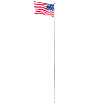 20ft Solemn Outdoor Decoration Sectional Halyard Pole US America Flag Flagpole Kit 
20ft Solemn Outdoor Decoration Sectional Halyard Pole US America Flag Flagpole Kit