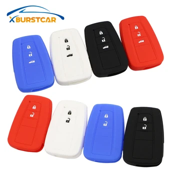 Xburstcar Silicone Car Key Fob Cover Case for Toyota CHR C-HR Camry Prius Prado 2016 - 2020 2 3 Buttons Remote Keyless
Xburstcar Silicone Car Key Fob Cover Case for Toyota CHR C-HR Camry Prius Prado 2016 - 2020 2 3 Buttons Remote Keyless