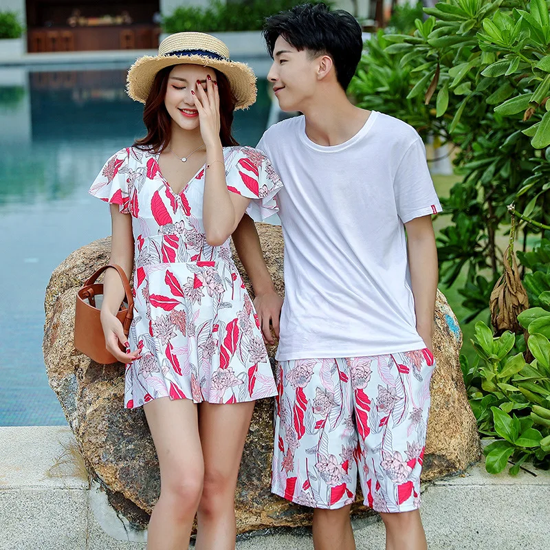 2019 New Style Couples Bathing Suit Belly Covering Slimming Hot Springs Bathing Suit Women's Conservative Split Type Boxer Bathi
2019 New Style Couples Bathing Suit Belly Covering Slimming Hot Springs Bathing Suit Women's Conservative Split Type Boxer Bathi