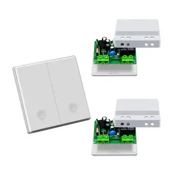 433mhz AC 110V 220V RF Wireless radio Remote Control Switch Light transmitter no need Battery wall paste switch no wiring
433mhz AC 110V 220V RF Wireless radio Remote Control Switch Light transmitter no need Battery wall paste switch no wiring