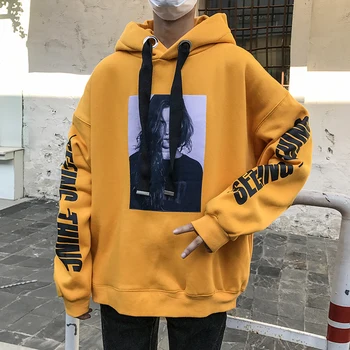 2019 New Large Size Winter Simple Popular Men's Loose Korean Version Of The Wild Hooded Plus Velvet Retro Casual Pullover
2019 New Large Size Winter Simple Popular Men's Loose Korean Version Of The Wild Hooded Plus Velvet Retro Casual Pullover