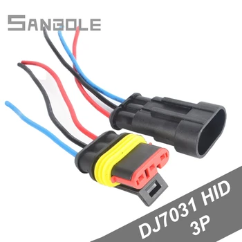 Copper 3P Car Connector Vehicle Plug Socket DJ7031 HID Waterproof Connector For Automobile Strip Line Set Nylon (10PCS)
Copper 3P Car Connector Vehicle Plug Socket DJ7031 HID Waterproof Connector For Automobile Strip Line Set Nylon (10PCS)