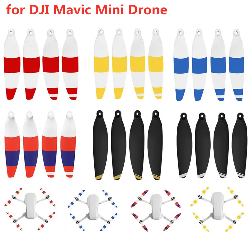 OOTDTY 1/2/4Pair Colorful Propeller Low-Noise Quick Setup Prop Blades for DJI Mavic Mini Drone Accessories Kit
OOTDTY 1/2/4Pair Colorful Propeller Low-Noise Quick Setup Prop Blades for DJI Mavic Mini Drone Accessories Kit