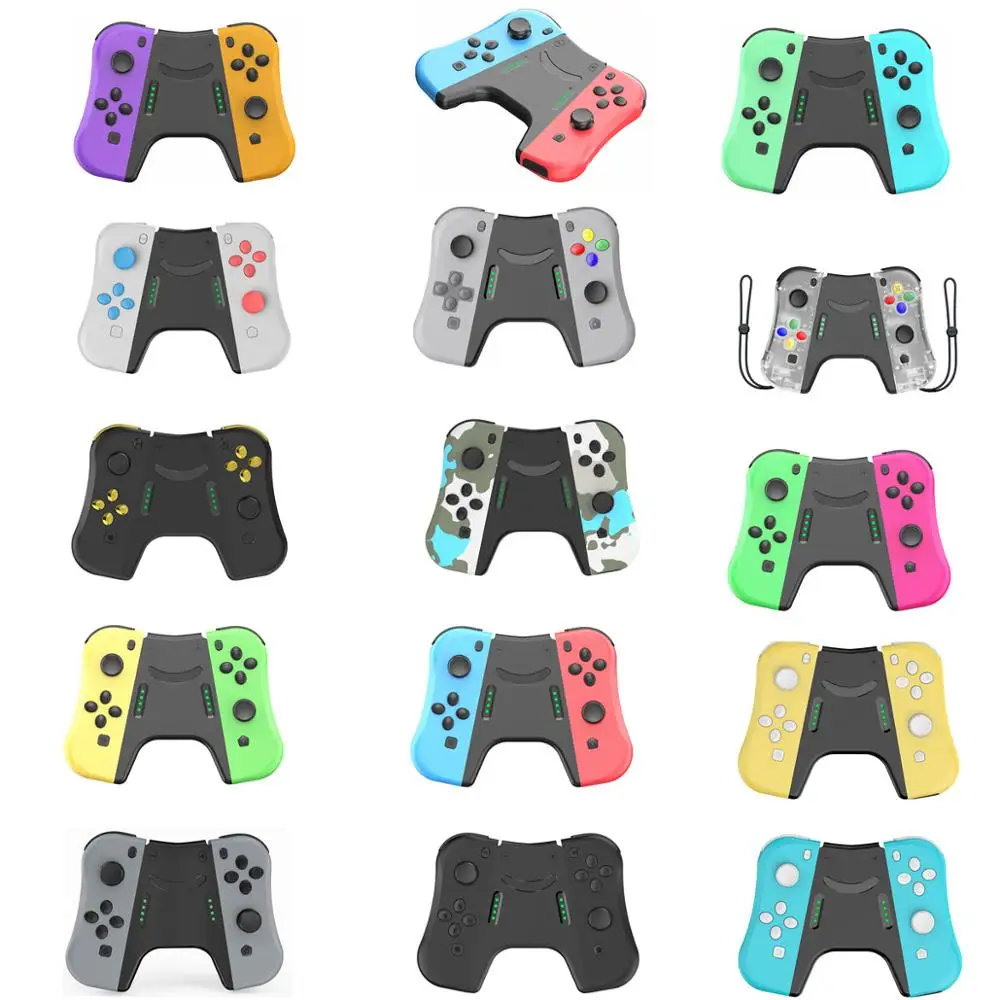 Bluetooth Wireless Left Right Joycon Joystic Controller Gamepad For Nintendo Switch NS For Switch Console With Slide Bracket
Bluetooth Wireless Left Right Joycon Joystic Controller Gamepad For Nintendo Switch NS For Switch Console With Slide Bracket