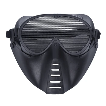 Mask Airsoft protective mask Paintball Black New
Mask Airsoft protective mask Paintball Black New
