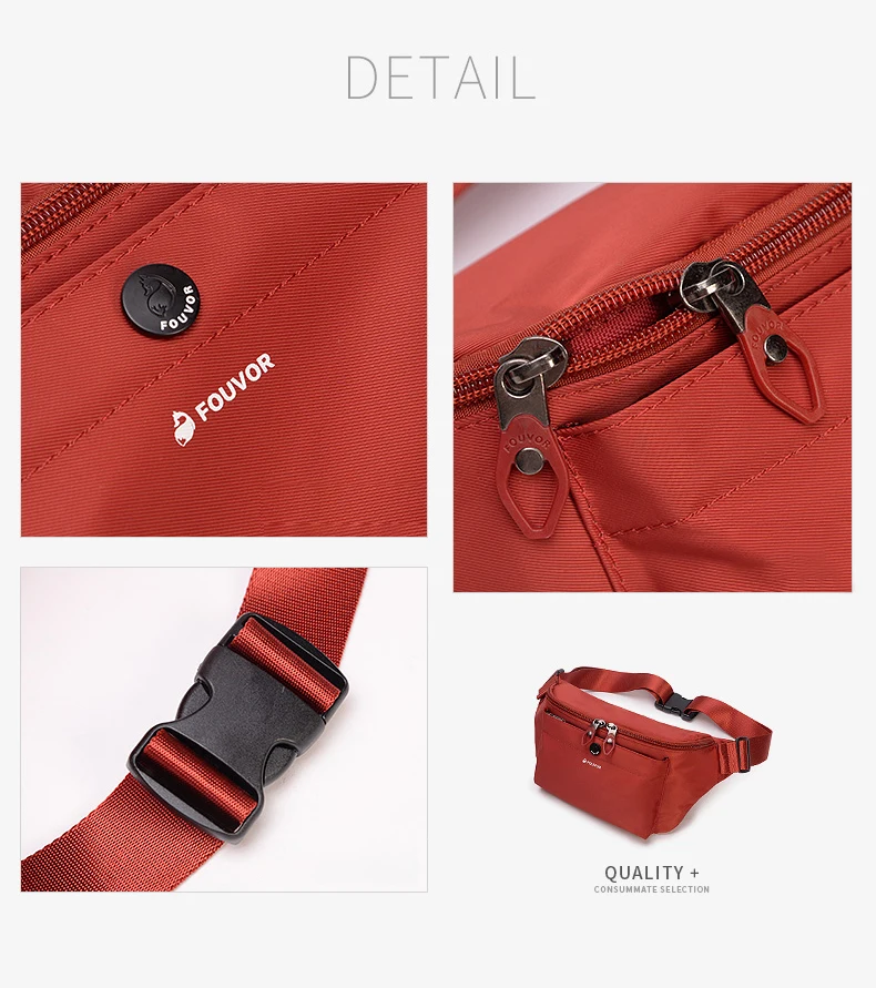 Fouvorเอวแพ็คสําหรับผู้หญิงกันน้ํา2025ใหม่ออกแบบFannyแพ็คอเนกประสงค์ไหล่Crossbodyกระเป๋า 2918-05 Fouvorเอวแพ็คสําหรับผู้หญิงกันน้ํา2025ใหม่ออกแบบFannyแพ็คอเนกประสงค์ไหล่Crossbodyกระเป๋า 2918-05