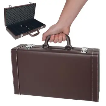 Game Chip Suitcase Texas Hold'em Special Chip Box Portable Suitcase Can Hold 300 Chips Suitable For Game Party 
Game Chip Suitcase Texas Hold'em Special Chip Box Portable Suitcase Can Hold 300 Chips Suitable For Game Party