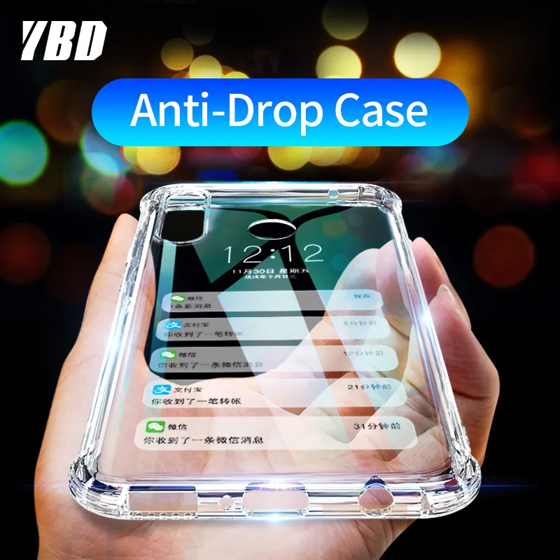 YBD Clear Shockproof Case for Huawei P20 Lite Mate 20 Lite Funda Coque Protective Case for Huawei P30 Lite Y9 P Smart 2019 Cover
YBD Clear Shockproof Case for Huawei P20 Lite Mate 20 Lite Funda Coque Protective Case for Huawei P30 Lite Y9 P Smart 2019 Cover