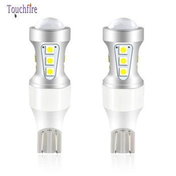 200Pcs/Lot 1800Lm T15 W16W 921 912 LED Bulbs Canbus OBC Error Free Backup Light LED Bulbs Car Reverse lamp Xenon White Wholesale