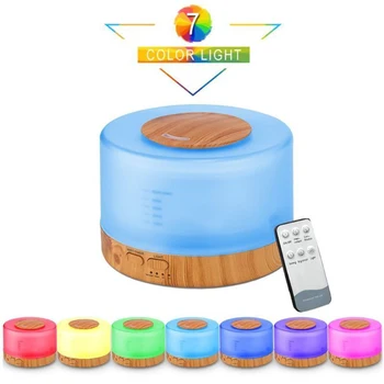 500ml Remote Control Ultrasonic Air Aroma Humidifier 7 Color LED Light Electric Aromatherapy Essential Oil Aroma Diffuser US/EU
500ml Remote Control Ultrasonic Air Aroma Humidifier 7 Color LED Light Electric Aromatherapy Essential Oil Aroma Diffuser US/EU