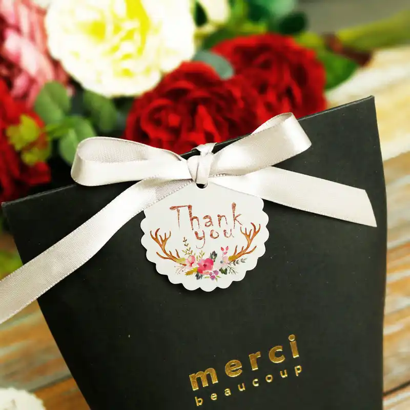 paper tag diy handmade craft tag round wedding favors gift box