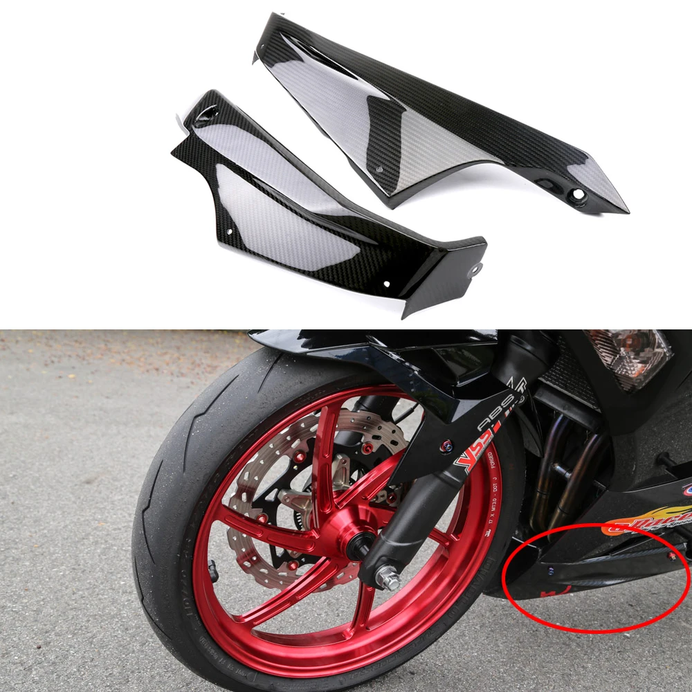 100% 3K carbon fiber Low side fairing For Kawasaki Ninja400 NINJA400 refitted shell lower shroud bottom shield 2018 2019 2020
100% 3K carbon fiber Low side fairing For Kawasaki Ninja400 NINJA400 refitted shell lower shroud bottom shield 2018 2019 2020