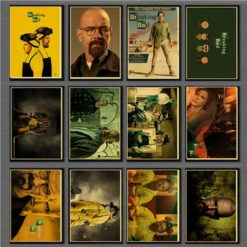 Breaking Bad movie retro Poster kraft wall paper High Quality Painting For Home Decor Wall Art Home/bar
Breaking Bad movie retro Poster kraft wall paper High Quality Painting For Home Decor Wall Art Home/bar