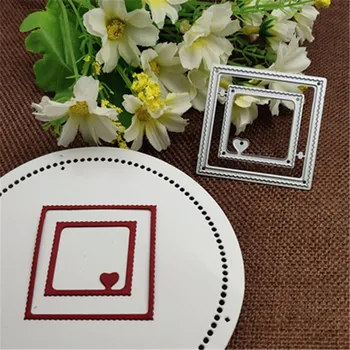 2Pcs Love square frame Metal Cutting Dies Stencils For DIY Scrapbooking Decorative Embossing Handcraft Die Cutting Template
2Pcs Love square frame Metal Cutting Dies Stencils For DIY Scrapbooking Decorative Embossing Handcraft Die Cutting Template