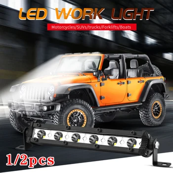 Car Truck Boat Ship 6LED Flood Work Light Bar Lamp Waterproof 18W 7Inch 12-24V Super Waterproof Shockproof
Car Truck Boat Ship 6LED Flood Work Light Bar Lamp Waterproof 18W 7Inch 12-24V Super Waterproof Shockproof