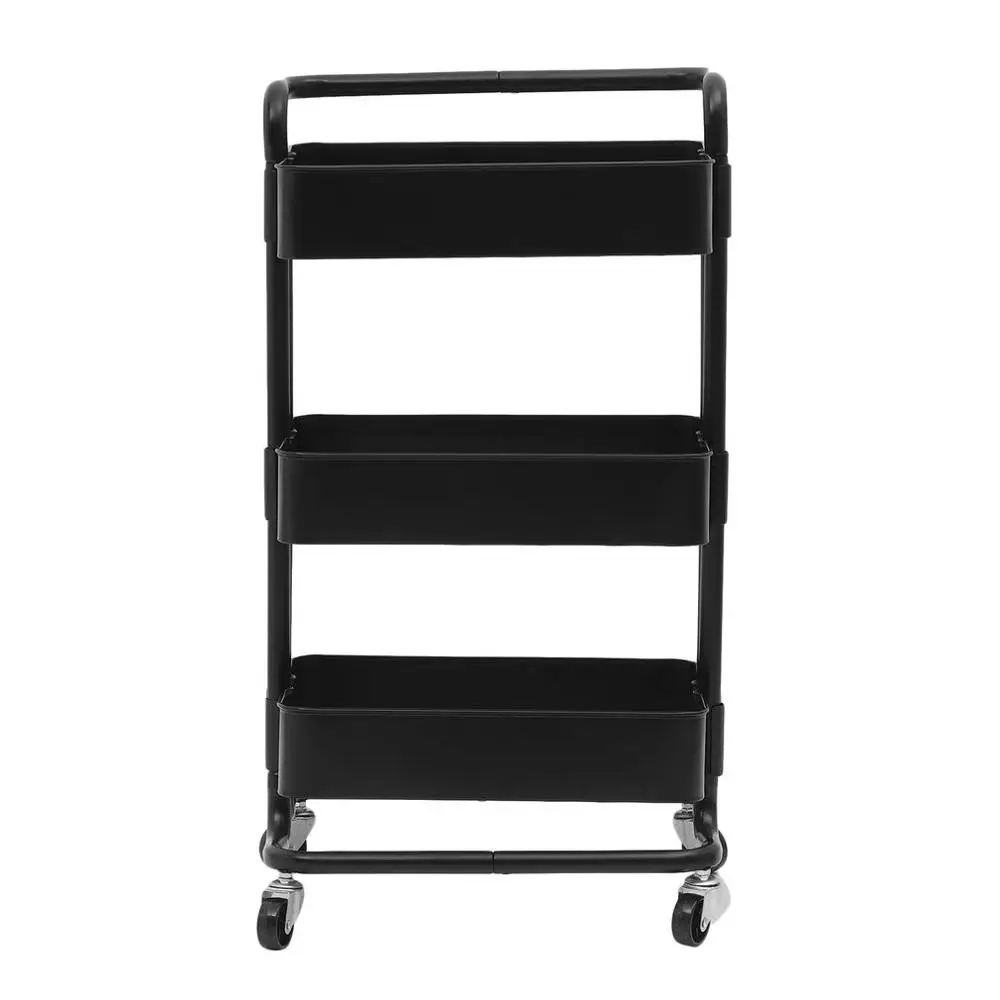 Kitchen Trolley 3 Layers Office Cart Rolling Storage Rack Workshop Trolley With Four Wheels Portable Tool Storage Cart
Kitchen Trolley 3 Layers Office Cart Rolling Storage Rack Workshop Trolley With Four Wheels Portable Tool Storage Cart