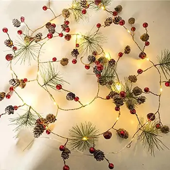 Pine Cone Light String Creative Christmas Pine Cone LED String lights Christmas Decoratins 2021 Christmas Tree Decoration
Pine Cone Light String Creative Christmas Pine Cone LED String lights Christmas Decoratins 2021 Christmas Tree Decoration