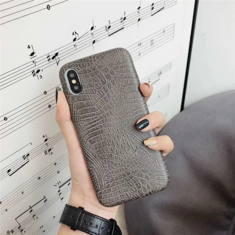 Cases For iPhone Xr X Xs Xs Max Cover Luxury Crocodile Skin Soft PU Leather Slim Phone Cover For iPhone 7 8 Plus 6 6S Plus Case
Cases For iPhone Xr X Xs Xs Max Cover Luxury Crocodile Skin Soft PU Leather Slim Phone Cover For iPhone 7 8 Plus 6 6S Plus Case