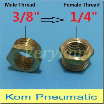 Verykom Pneumatic 100pcs/lot Brass Reducer 3/8" BSP Male To 1/4" BSP Female Reducing Bush Adapter Fitting Gas Air Water Fuel
Verykom Pneumatic 100pcs/lot Brass Reducer 3/8" BSP Male To 1/4" BSP Female Reducing Bush Adapter Fitting Gas Air Water Fuel