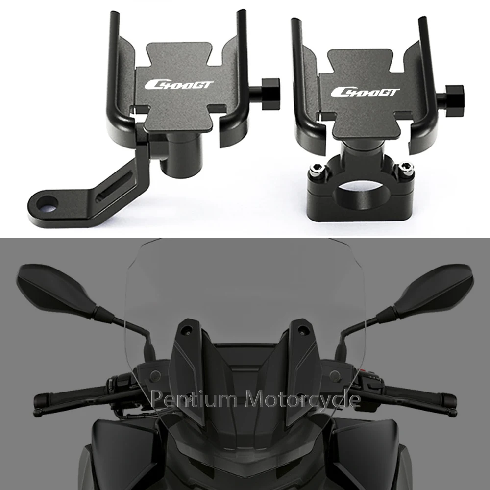 

For BMW C400GT C 400GT C400 GT 2019 2020 2021 Motorcycle Accessories Handlebar Mobile Phone Holder GPS Stand Navigation Bracket