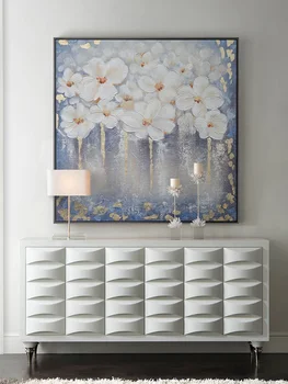 Hand-painted Oil Painting Modern Abstract Art Painting Flower Gold Light Luxury Living Room Restaurant Decorative Painting Nordi
Hand-painted Oil Painting Modern Abstract Art Painting Flower Gold Light Luxury Living Room Restaurant Decorative Painting Nordi