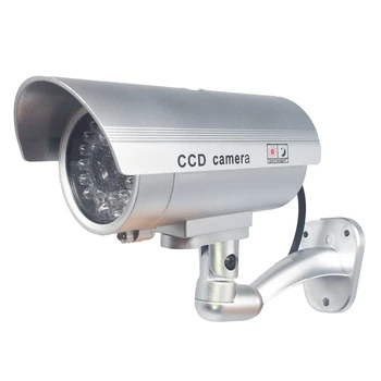 Dummy Fake Bullet Camera Outdoor Indoor Security Cctv Surveillance Waterproof Camera Flashing Red Led
Dummy Fake Bullet Camera Outdoor Indoor Security Cctv Surveillance Waterproof Camera Flashing Red Led