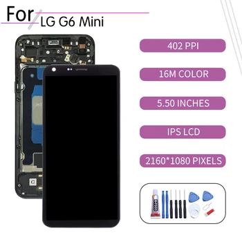 Original For LG G6 Mini LCD Touch Screen Digitizer Assembly For LG G6 Mini Display with Frame Replacement M700A LGM-X600K/L/S
Original For LG G6 Mini LCD Touch Screen Digitizer Assembly For LG G6 Mini Display with Frame Replacement M700A LGM-X600K/L/S