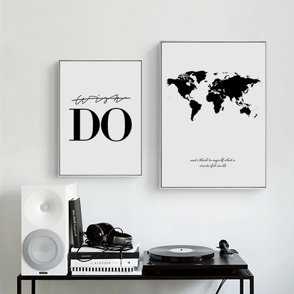 Modern Black and White Abstract Worldmap&Words Wall Prints Canvas Painting Cuadro Home Decoration wall art pictures no frame
Modern Black and White Abstract Worldmap&Words Wall Prints Canvas Painting Cuadro Home Decoration wall art pictures no frame