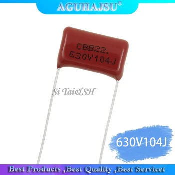10PCS 630V104J Pitch 15mm 0.1UF 100nf 630V 104 CBB Polypropylene film capacitor
10PCS 630V104J Pitch 15mm 0.1UF 100nf 630V 104 CBB Polypropylene film capacitor