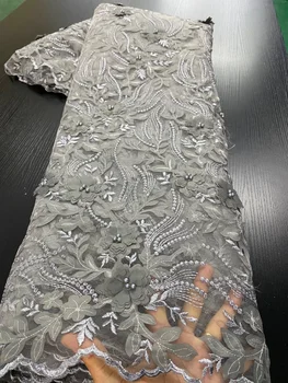 African Lace Fabric Wine Tulle Lace High Quality Embroidery Nigerian French Mesh Lace Fabric Material For Dress 5Yards XY1956B-3
African Lace Fabric Wine Tulle Lace High Quality Embroidery Nigerian French Mesh Lace Fabric Material For Dress 5Yards XY1956B-3