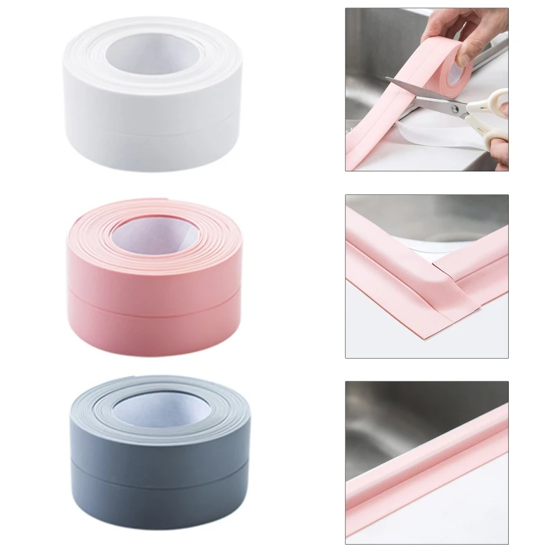 3.2m Bathroom Kitchen Shower water proof mould proof tape Sink Bath Sealing Strip Tape Self adhesive Waterproof adhesive plaster
3.2m Bathroom Kitchen Shower water proof mould proof tape Sink Bath Sealing Strip Tape Self adhesive Waterproof adhesive plaster