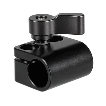 HDRIG Single 15mm Rod Clamp Adapter With 1/4"-20 Mounting Screws for DSLR Camera Accessories
HDRIG Single 15mm Rod Clamp Adapter With 1/4"-20 Mounting Screws for DSLR Camera Accessories