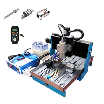6040L 1.5KW USB 4Axis linear guideway CNC router Metal Engraving Machine steel table
6040L 1.5KW USB 4Axis linear guideway CNC router Metal Engraving Machine steel table