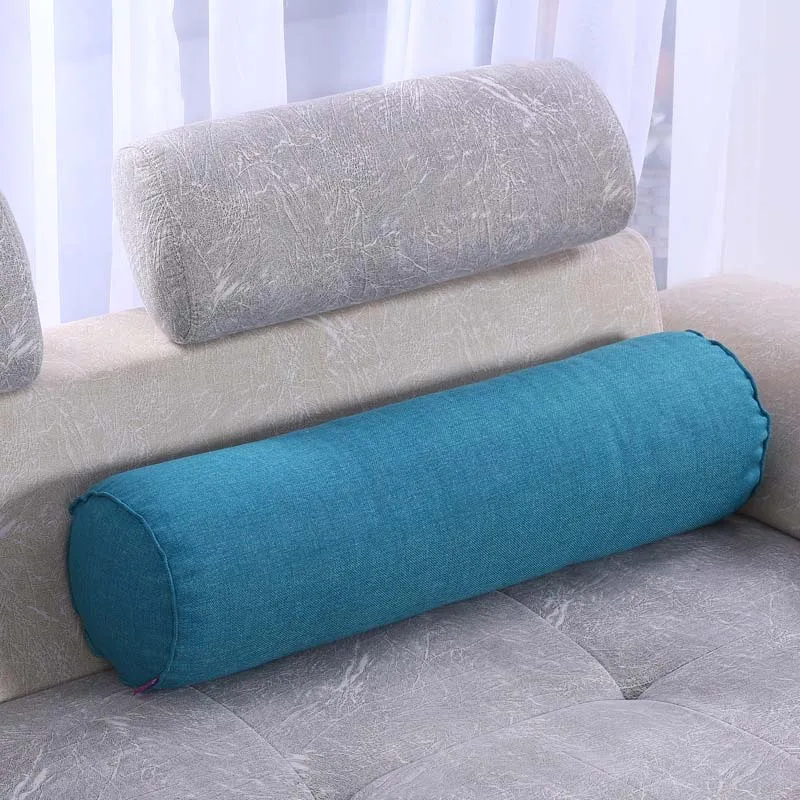Cotton and Linen Strip Pillow Cylindrical Bed Sleeping Waist Cushion Pillow Removable and washable Boyfriend Candy Color Bolster
Cotton and Linen Strip Pillow Cylindrical Bed Sleeping Waist Cushion Pillow Removable and washable Boyfriend Candy Color Bolster