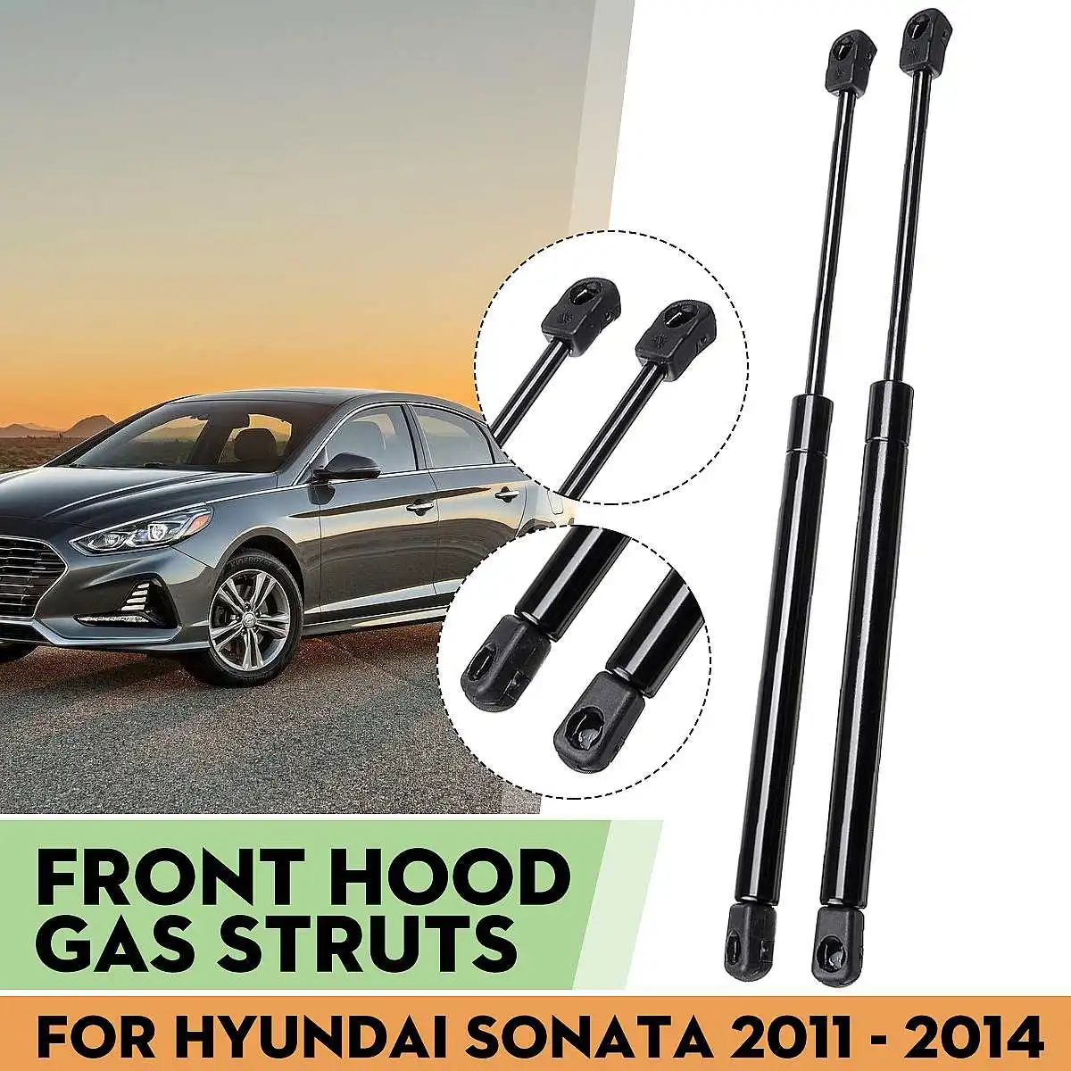 2X Front Engine Cover Bonnet Hood Shock Lift Struts Bar Support Arm Gas Spring 6489 For Hyundai Sonata 2011 2012 2013 2014
2X Front Engine Cover Bonnet Hood Shock Lift Struts Bar Support Arm Gas Spring 6489 For Hyundai Sonata 2011 2012 2013 2014