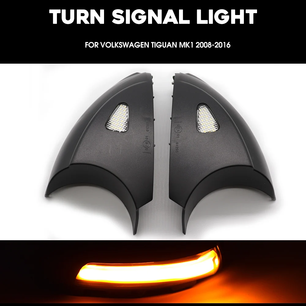 For Volkswagen Tiguan MK1 2008-2016 2pcs Dynamic Turn Signal Light LED Side Mirror Indicator Blinker Light Car Accessories
For Volkswagen Tiguan MK1 2008-2016 2pcs Dynamic Turn Signal Light LED Side Mirror Indicator Blinker Light Car Accessories
