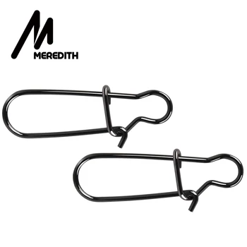 MEREDITH 50pcs Stainless Steel Fast Clip Lock Snap Swivel Solid Rings Safety Snaps Fishing Tools Connector Pesca Hook Remover
MEREDITH 50pcs Stainless Steel Fast Clip Lock Snap Swivel Solid Rings Safety Snaps Fishing Tools Connector Pesca Hook Remover