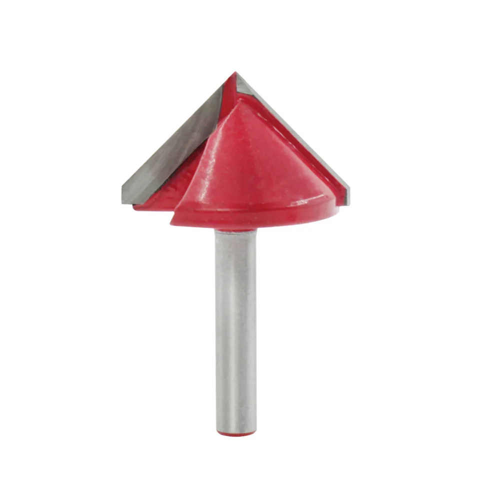 90°V-Shaped Woodworking Cutter Alloy Chamfering Cutter Trimming Machine Cutter Folding Slotted CNC Engraving Slotting Cutter 6mm
90°V-Shaped Woodworking Cutter Alloy Chamfering Cutter Trimming Machine Cutter Folding Slotted CNC Engraving Slotting Cutter 6mm