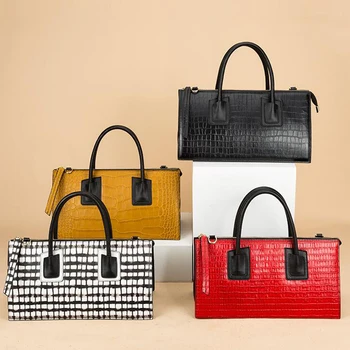 Fashion Woman Leather Handbags Shoulder Bag Euro Cowhide Youth Ladies Bag Stone Pattern Wild Simple Female Daily Messenger Bag
Fashion Woman Leather Handbags Shoulder Bag Euro Cowhide Youth Ladies Bag Stone Pattern Wild Simple Female Daily Messenger Bag