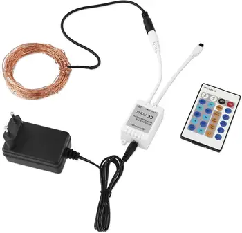 Stock In Germany! AUKEY String Lights 10 Modes 33ft 100LEDs Fairy Lights Waterproof Copper Wire with Remote Control and Color
Stock In Germany! AUKEY String Lights 10 Modes 33ft 100LEDs Fairy Lights Waterproof Copper Wire with Remote Control and Color