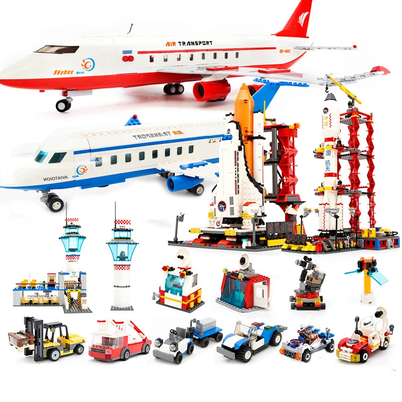 City Plane Airplane Passenger Compatible Legoed Airport Airfield Friends Space Rocket Launcher Shuttle Building Blocks Kids Toys
City Plane Airplane Passenger Compatible Legoed Airport Airfield Friends Space Rocket Launcher Shuttle Building Blocks Kids Toys
