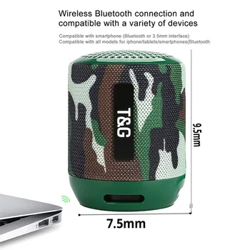 TG129 Wireless Bluetooth Speaker Waterproof Portable Music Column Subwoofer Boombox Stereo Bass Mini Sound Box
TG129 Wireless Bluetooth Speaker Waterproof Portable Music Column Subwoofer Boombox Stereo Bass Mini Sound Box