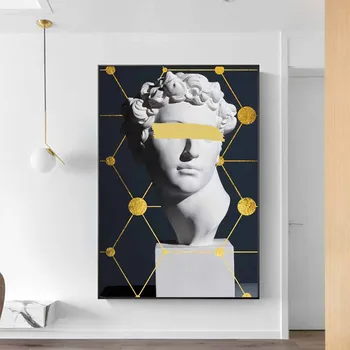 Sculpture of David Canvas Paintings On the Wall Art Posters And Prints Modern Cover Face Canvas Pictures For Living Room Cuadros
Sculpture of David Canvas Paintings On the Wall Art Posters And Prints Modern Cover Face Canvas Pictures For Living Room Cuadros