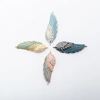 0.56*1.67in leaves exquisite diy bracelet jewelry accessories making copper zirconia necklace earrings connector charm discovery 
0.56*1.67in leaves exquisite diy bracelet jewelry accessories making copper zirconia necklace earrings connector charm discovery