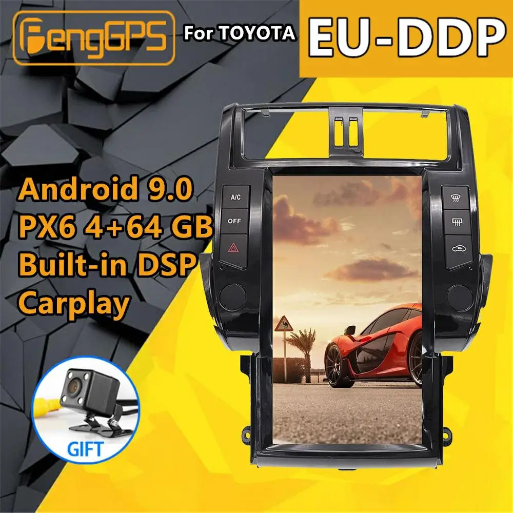 8 ГБ + 128 ГБ Android 11 для TOYOTA Land Cruiser Prado 150 2010 - 2013 автомобильный мультимедийный плеер стерео радио аудио Тесла GPS головное устройство
8 ГБ + 128 ГБ Android 11 для TOYOTA Land Cruiser Prado 150 2010 - 2013 автомобильный мультимедийный плеер стерео радио аудио Тесла GPS головное устройство