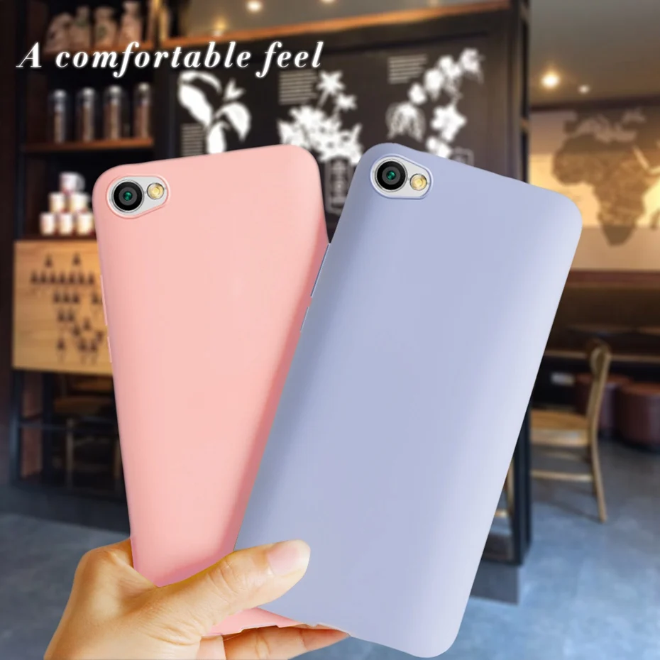 Чехол для телефона Xiaomi Redmi Note 5A 2 ГБ/16 ГБ матовый чехол карамельного цвета