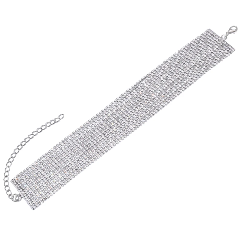 Women's Necklace Jewelry for Party 2019 New Rhinestone Choker Necklace Gift for Friend Fashion Women's Chains Africa Necklace
Women's Necklace Jewelry for Party 2019 New Rhinestone Choker Necklace Gift for Friend Fashion Women's Chains Africa Necklace