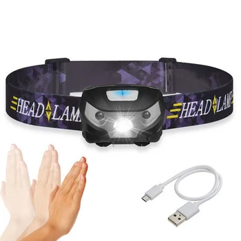 LED Rechargeable Headlamp Outdoor Portable Induction Light Camping Hiking Fishing Lighting Headlight Waterproof Super Bright
LED Rechargeable Headlamp Outdoor Portable Induction Light Camping Hiking Fishing Lighting Headlight Waterproof Super Bright